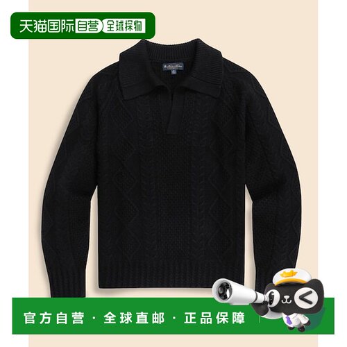 日本直邮Brooks 羊毛Archive Jonny Color渔夫毛衣 [089561373]