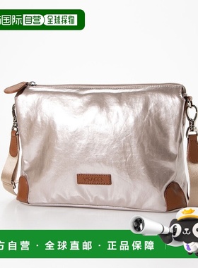 日本直邮Y'SACCS 聚氨酯×牛皮革简约方形单肩包 YS1509AW13288