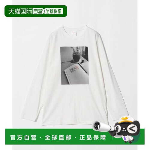 日本直邮UNITED ARROWS 别注 HANDTEX 笔记印花T恤【付后1h可退】
