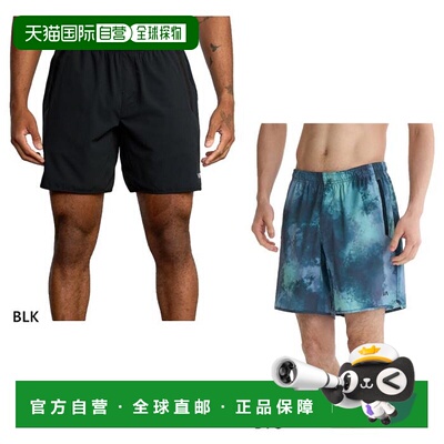 日本直邮RVCA 男士步行短裤短裤YOGGER STRETCH 17健身训练服下装