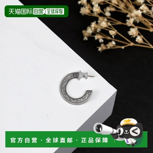 日本直邮ANTIDOTE 银950雕刻三角耳环 BUYERS 男士 CLUB 1h可退