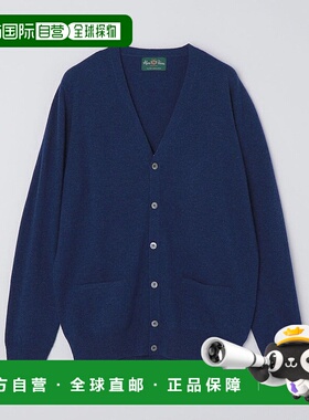 日本直邮SHIPS ALAN PAINE 吉尔隆羊毛12针V领开衫 [SH8611EM0410