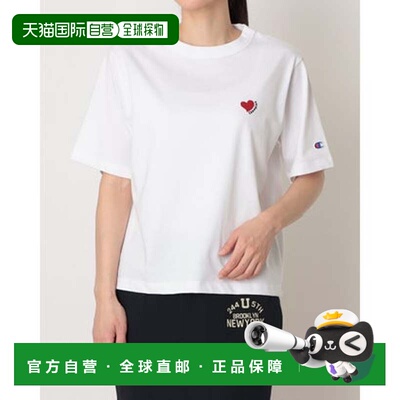 日本直邮冠军 Champion 女士短袖T恤 SHORT SLEEVE T-SHIRT_ CW-E
