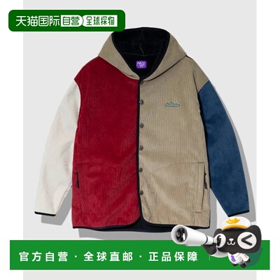 日本直邮Mountain Mania 男女同款 卡通绒里 按扣连帽夹克 842597