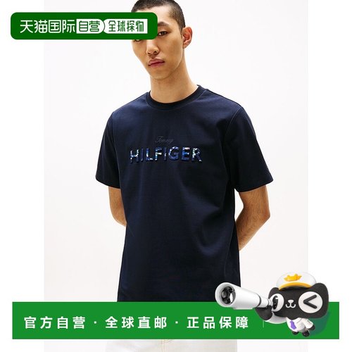 日本直邮TOMMY HILFIGER 希尔菲格浮雕logoT恤 [TO3203EW012786]