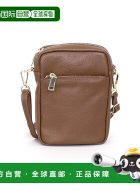 1h可退 日本直邮COOCO 女士牛皮缩纹竖款迷你单肩包 2513111302