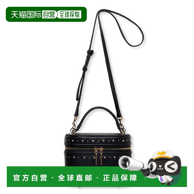 1h可退 日本直邮CELFORD 女装 闪亮铆钉化妆包 镜面设计 单肩包