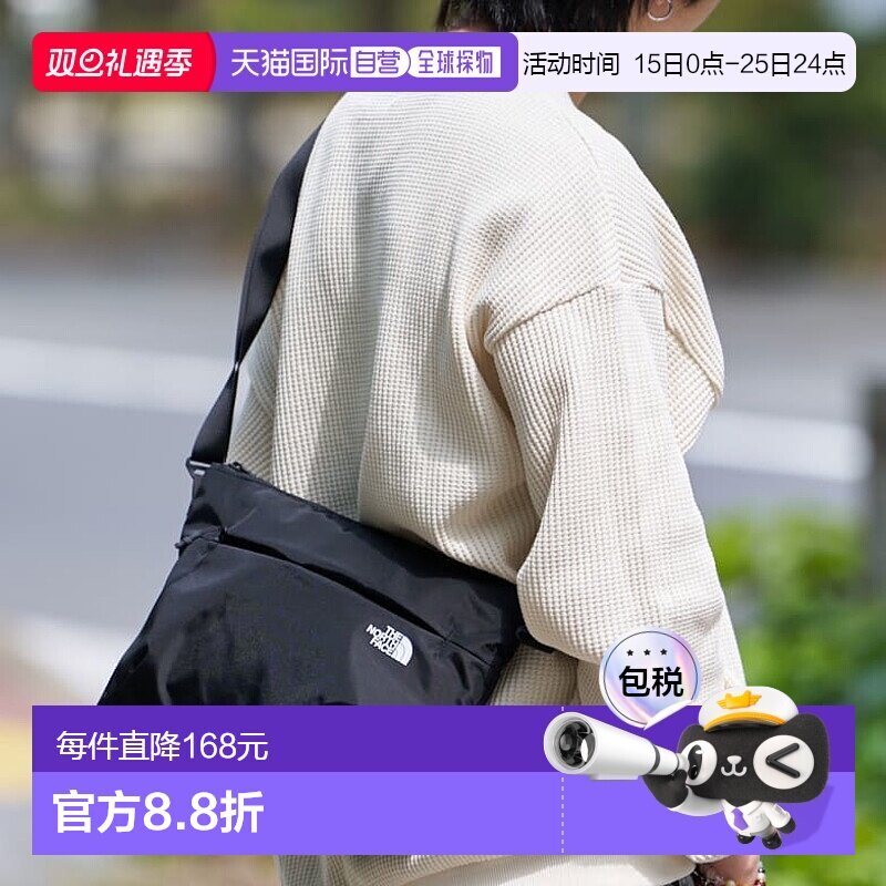 日本直邮THE NORTH FACE北面男士休闲包邮差包NN2PQ61A