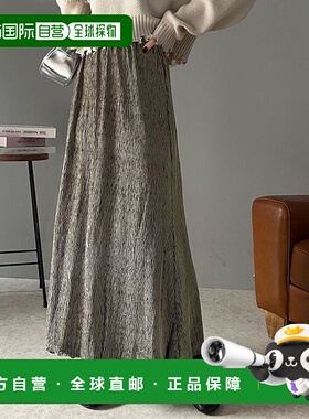 日本直邮Classical Elf 闪亮天鹅绒窄裙 C04519EW011712 裙子