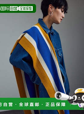 1h可退 日本直邮HIGHLAND 2000 女装 学院风羊毛围巾  2025BSBN65
