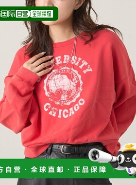 1h可退 日本直邮mline 女士 宽松版型 半袖T恤 裂口做旧设计 MLZ1