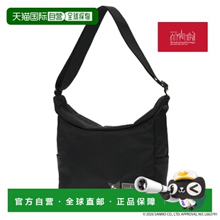 单肩包尼龙背衬 日本直邮Manhattan Stuy Bed Kuromi黑色 Portage