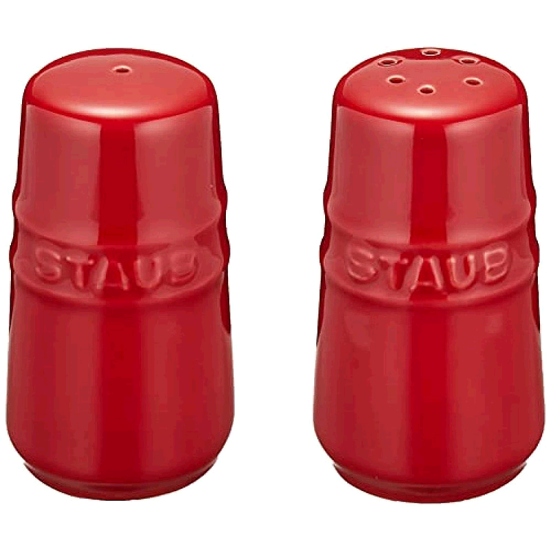 【日本直邮】Staub珐琅 盐・胡椒瓶 樱桃 日本正规贩卖品 40511-80