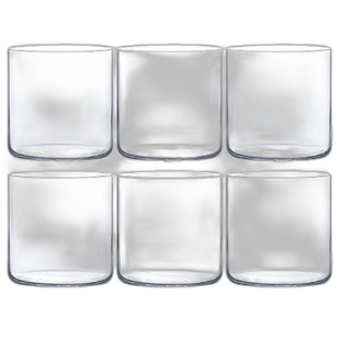 【日本直邮】TOYO SASAKI GLASS东洋佐佐木USURAI圆玻璃杯355ml6