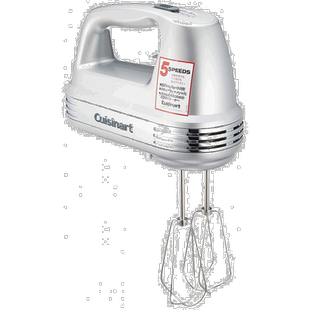 【日本直邮】Cuisinart手动搅拌机银色家中厨房操作方便HM-060SJ