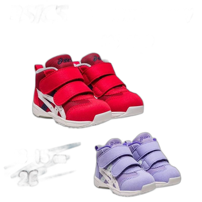 日本直邮ASICS SUKUSUKU 婴童鞋 抗菌防臭 中帮 GD.Runner Baby M