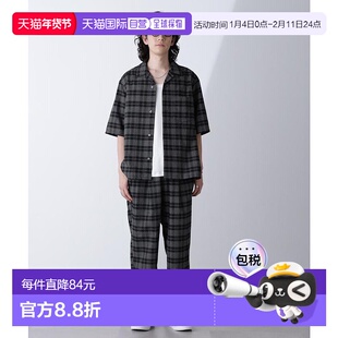 日本直邮NANO universe 彩色格子开衫衬衫 NA103EM104215