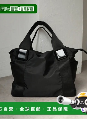 1h可退 日本直邮CURI BISCUI 女士A4尺寸带仿皮装饰托特包 30060,