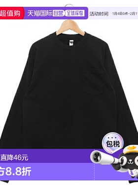 日本直邮LosAngeles Apparel T恤 针织衫 长袖口袋 T恤 男士1810G