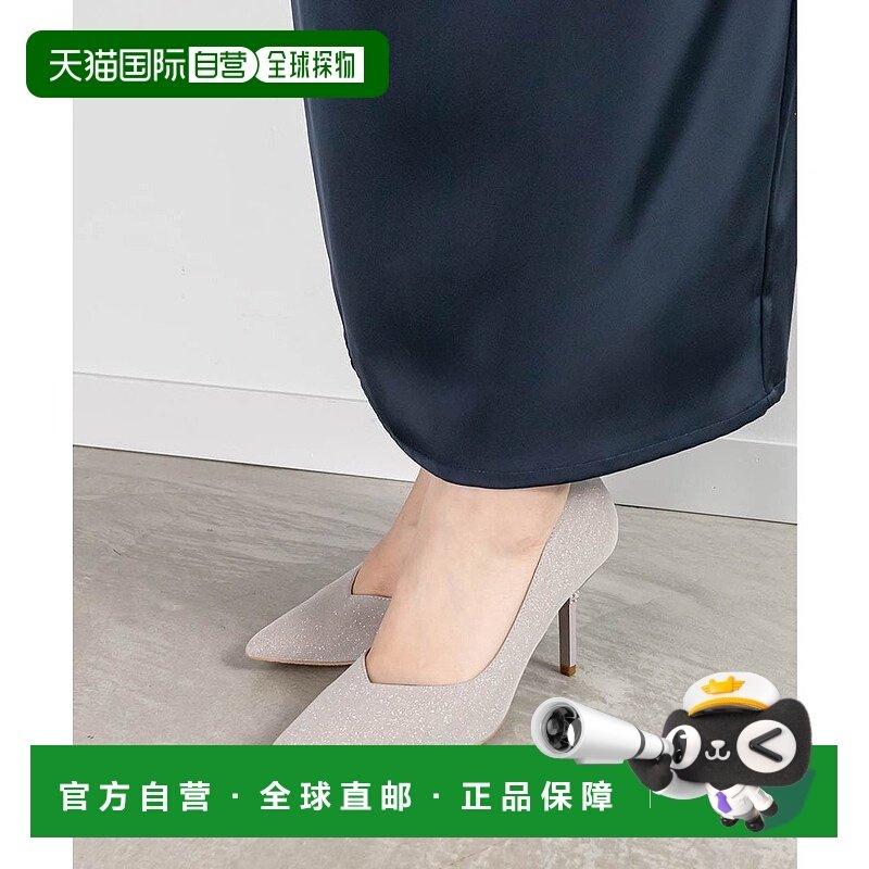 日本直邮Randa 闪亮细跟女鞋 RA041BW14776 黑色高跟鞋