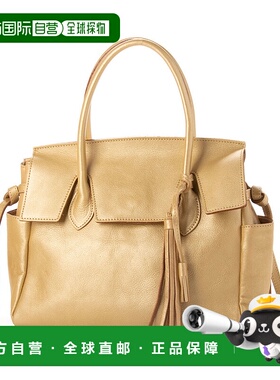 【日本直邮】Perche（饰品）女士单肩包黄色手提包大容量经典简约