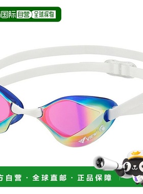 日本直邮VIEW BladeF 泳镜（带镜面镜片）V122SAM-CBLP