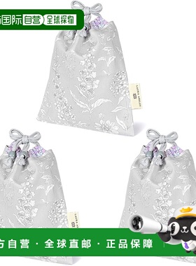 【日本直邮】CCS LAURA ASHLEY 中号无底午餐袋 Lisette 3件 N701