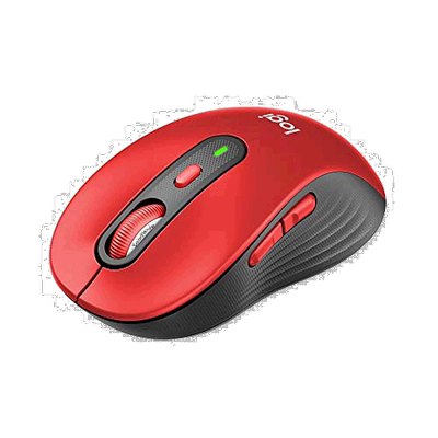 【日本直邮】Logicool罗技 无线鼠标 蓝牙静音常规型 红色 M750MR