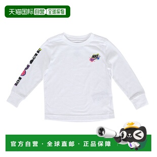 T恤76M335 日本直邮NIKE 幼儿T恤NKB表达自己长袖 儿童 001 耐克