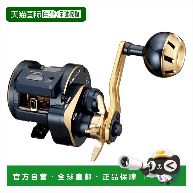 日本直邮Daiwa鱼饵卷轴 21 Saltiga IC 100L左手达亿瓦水滴轮