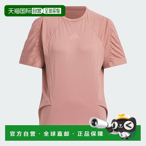 日本直邮Adidas/阿迪达斯休闲舒适宽松圆领短袖T恤女款日版 JP003