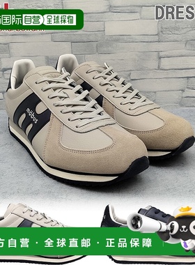 日本直邮Mobus 男士 DRESDEN 德累斯顿运动鞋低帮真皮休闲简约长