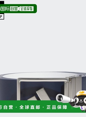 日本直邮 adidas 高尔夫可逆 Trophy Tour 腰带 男士性能配件[Gno