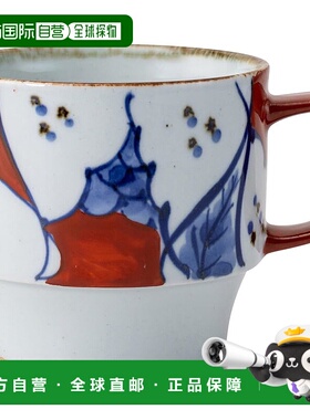 【日本直邮】Hasami ware 马克杯 容量约 330ml 石榴色 红色 2526