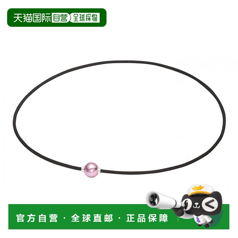 【日本直邮】PHITEN法藤项链RAKUWA脖子极端镜球粉色银40厘米