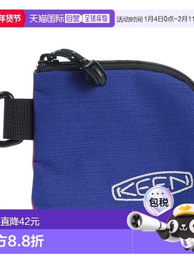 日潮跑腿KEEN男女同款Harvest 材质零钱包 1028187 海军蓝红色