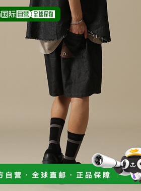 日本直邮WHITELAND 男女同款宽版牛仔短裤 7844113296