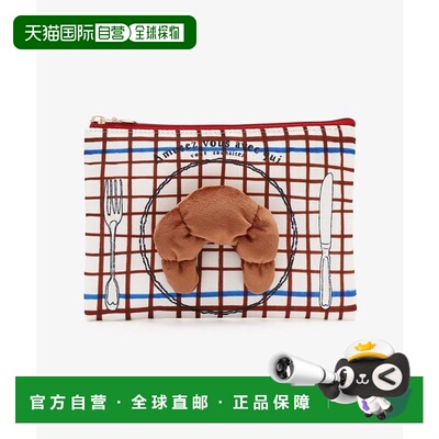 1h可退 日本直邮Afternoon Tea 带吉祥物的化妆包/伊莎贝尔 博瓦