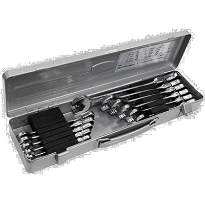 【日本直邮】TONE快速棘轮扳手套装RMFQ11011支装