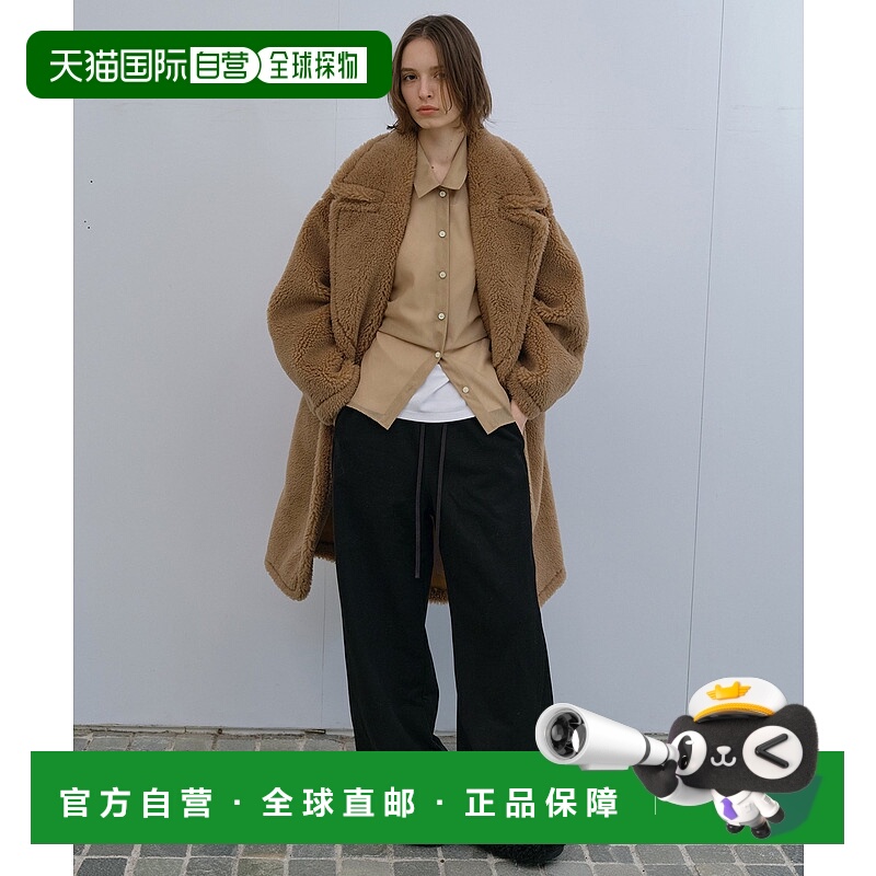 1h可退 日本直邮LE CIEL BLEU 女装 宽松版型 高腰褶裥裤 垂感设