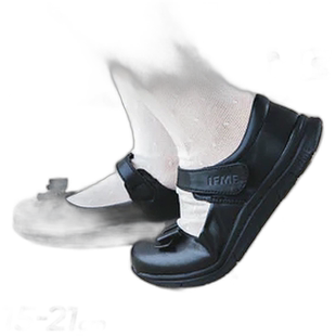 日本直邮ifme 小皮鞋蝴蝶结重要场合演出日常用珍妮鞋20-2829