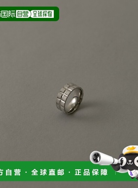 日本直邮SMELLY男装立体切割宽版不锈钢戒指 SM261301204001