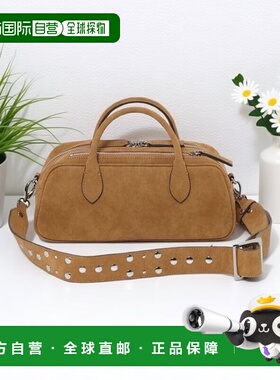 1h可退 日本直邮JEANASIS 女装 2WAY仿皮波士顿包 复古铆钉设计 6