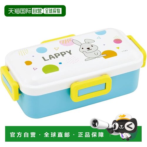 【日本直邮】Skater斯凯达 圆拱形盖饭盒 530ml LAPPY兔PFLB6AG-A