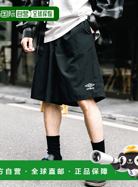 日本直邮UMBRO 尼龙宽松短裤 男女通用 刺绣logo联名款 [14473 RK