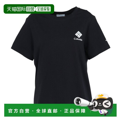 日本直邮Columbia 哥伦比亚女士滚动弯折印花短袖T恤AL9409 009