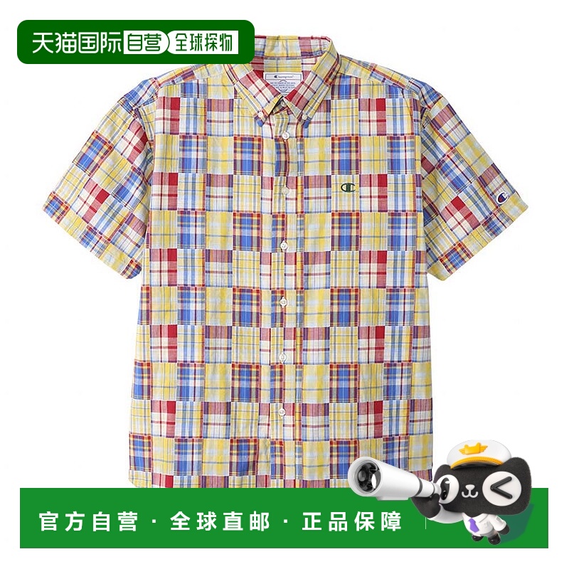 日本直邮 Champion 男士上衣短袖衬衫 C3-X314冠军