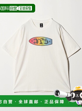 1h可退 日本直邮DOGTOWN 男女同款 DTS T恤 别注联名 复古做旧设