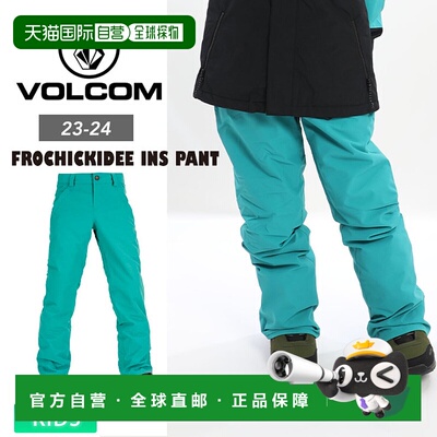 日本直邮VOLCOM FROCHICKIDEE INS PANT 单板滑雪裤玩雪青少年滑