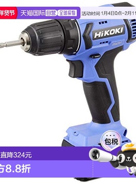 【日本直邮】HiKOKI旧日立工机3.6V充电无线电钻仅主机 蓝色